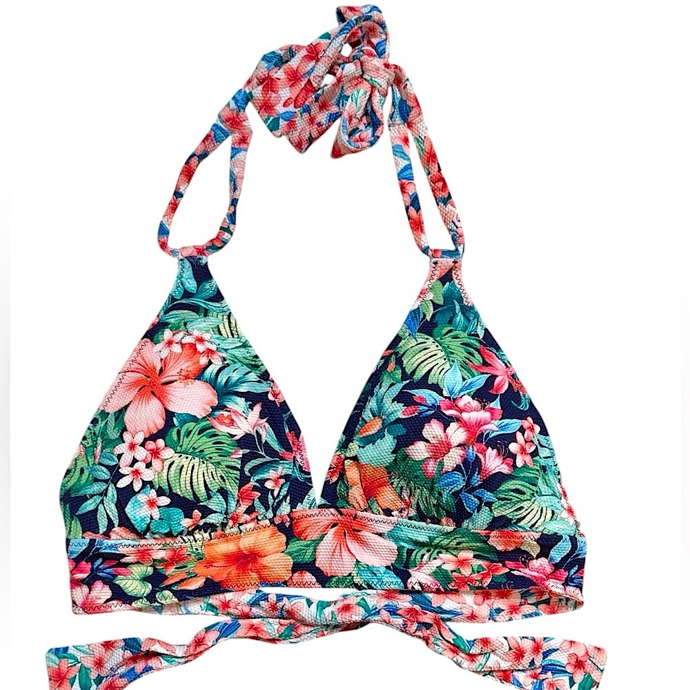 NWOT Tommy Bahama Island Cays Flora Reversible Halter - Picture 5 of 10